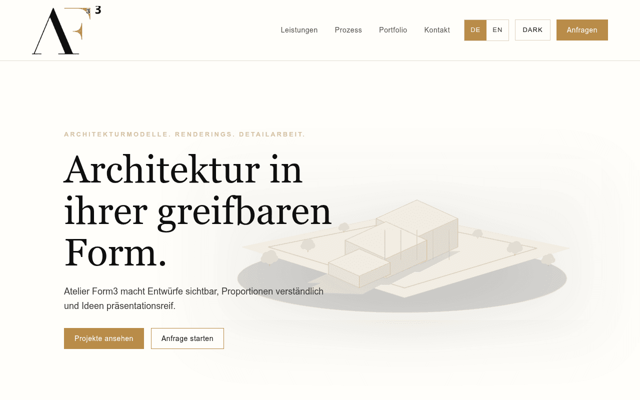 Screenshot of atelierform3.at