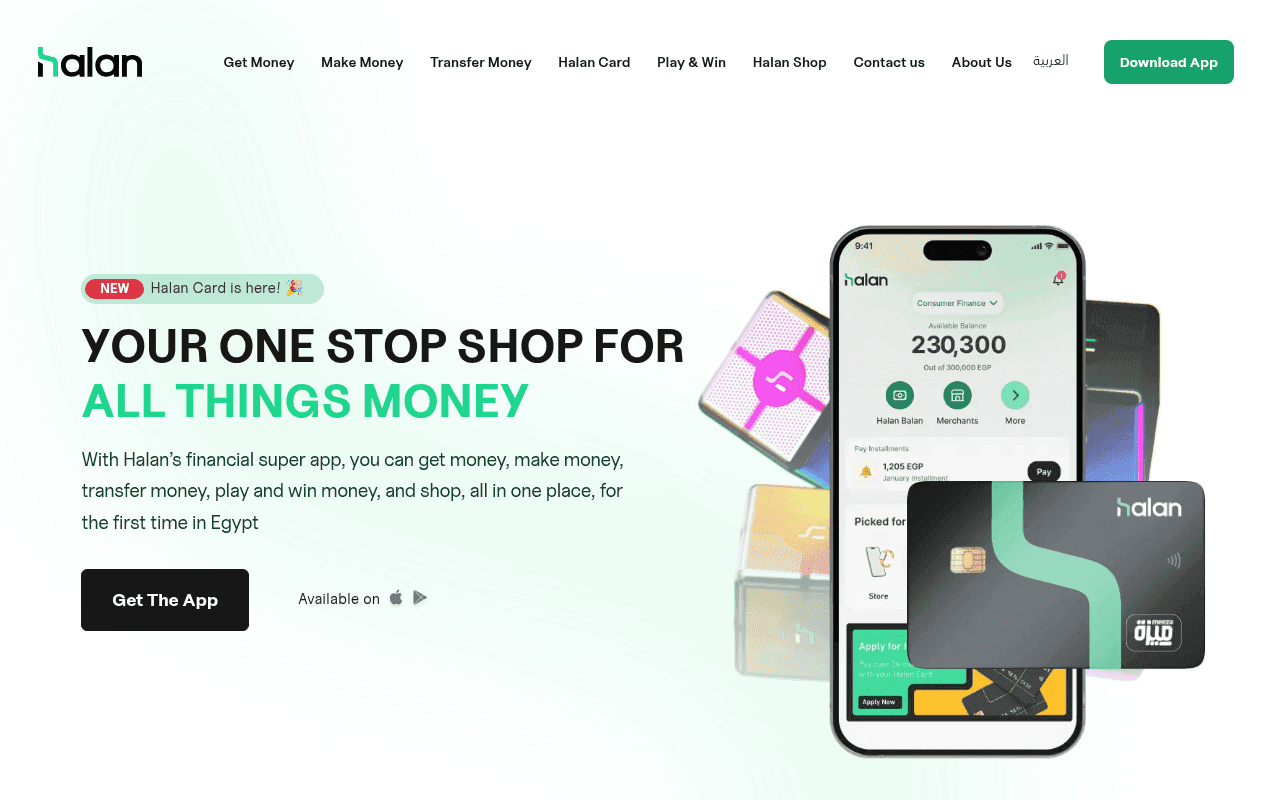 Screenshot of halan.com