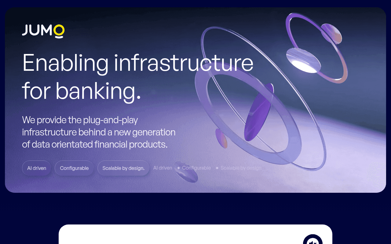 jumo.world landing page screenshot