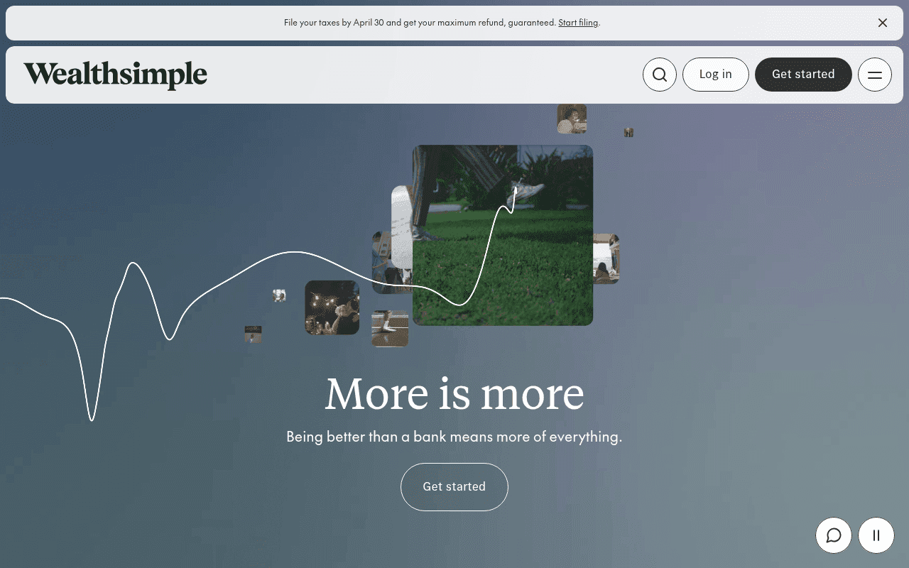 Screenshot of wealthsimple.com
